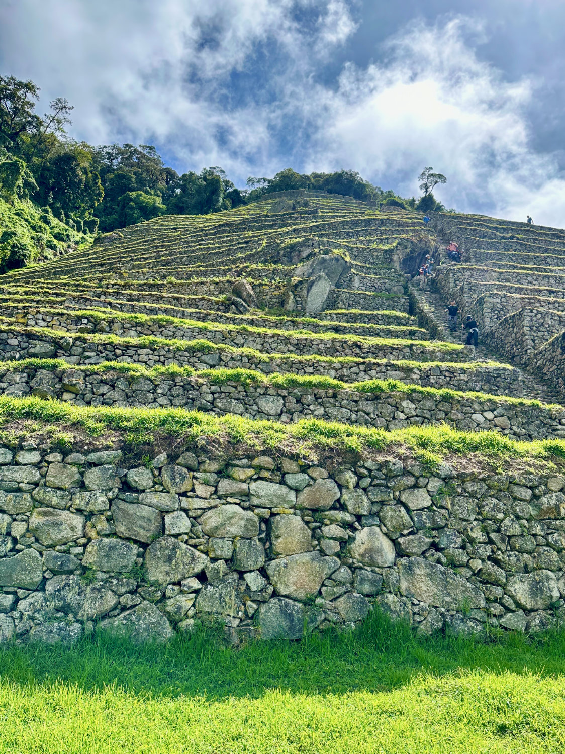 Intipata ruins on day 2 of the inca trail