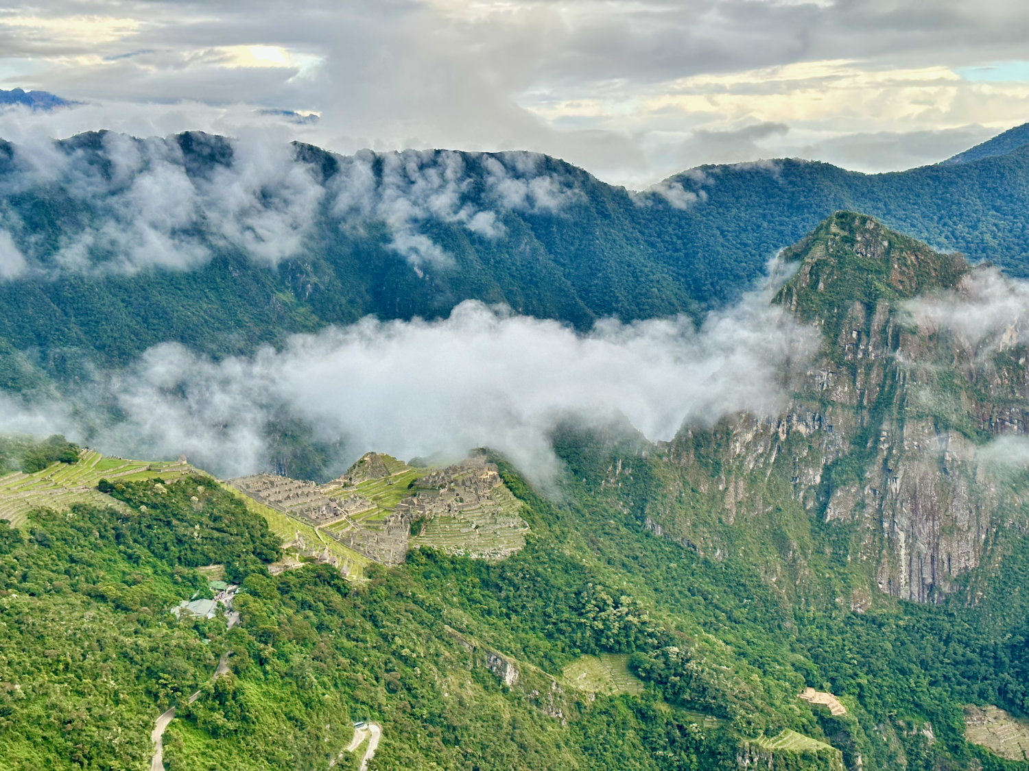 Machu Picchu from above