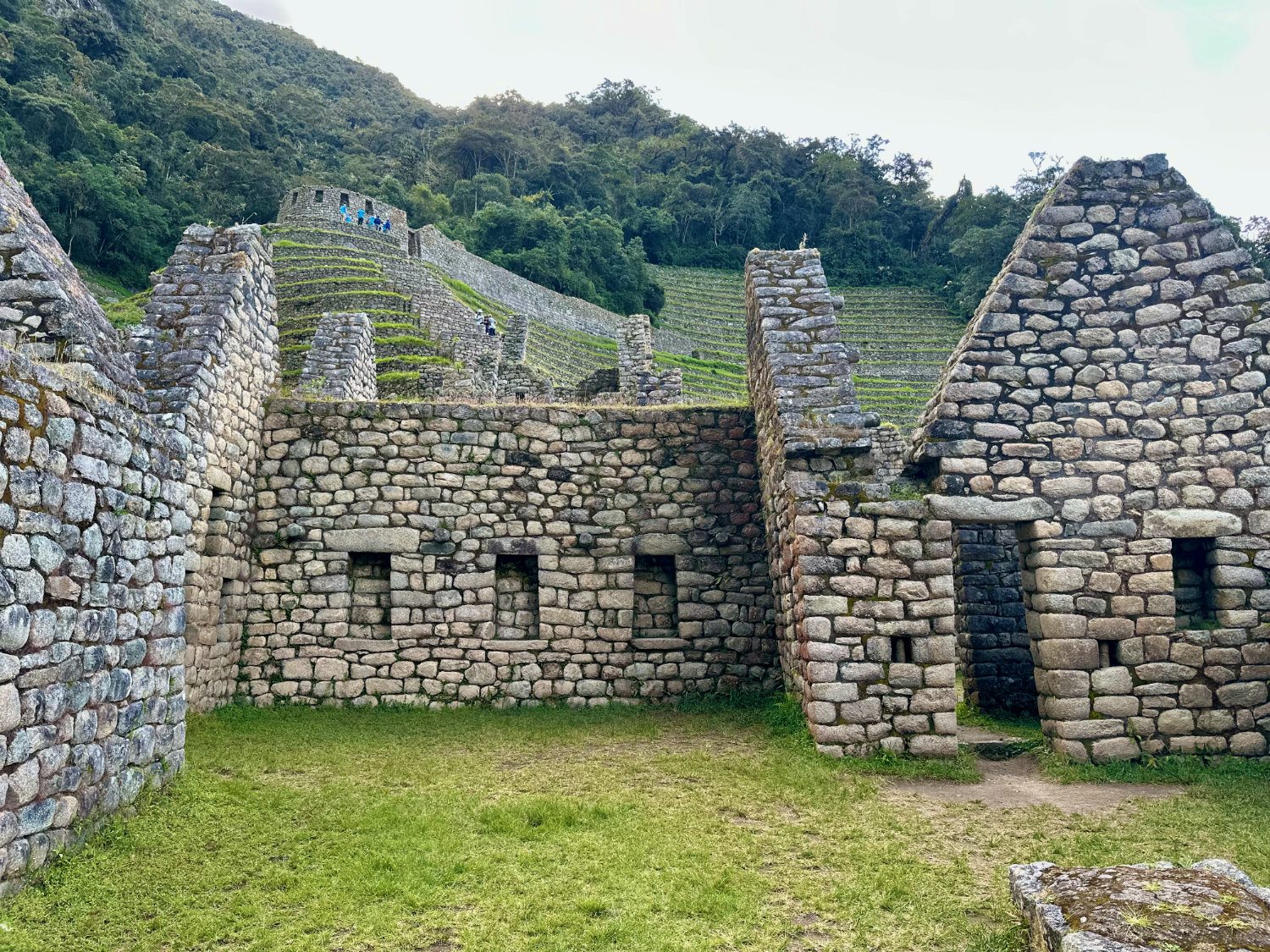 Wiñay Wayns ruins. Day 3 of the Inca Trail