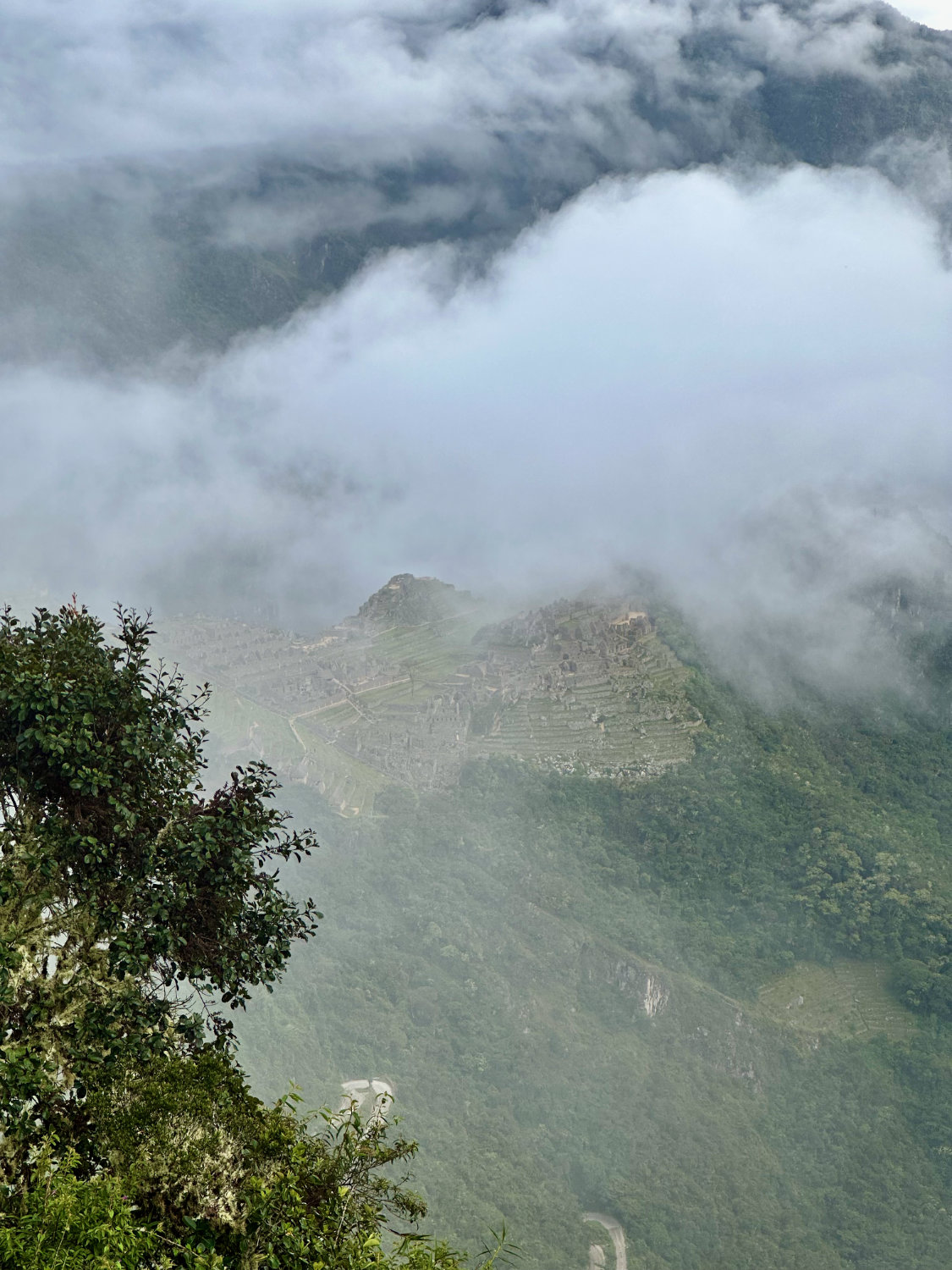 Machu Picchu from above