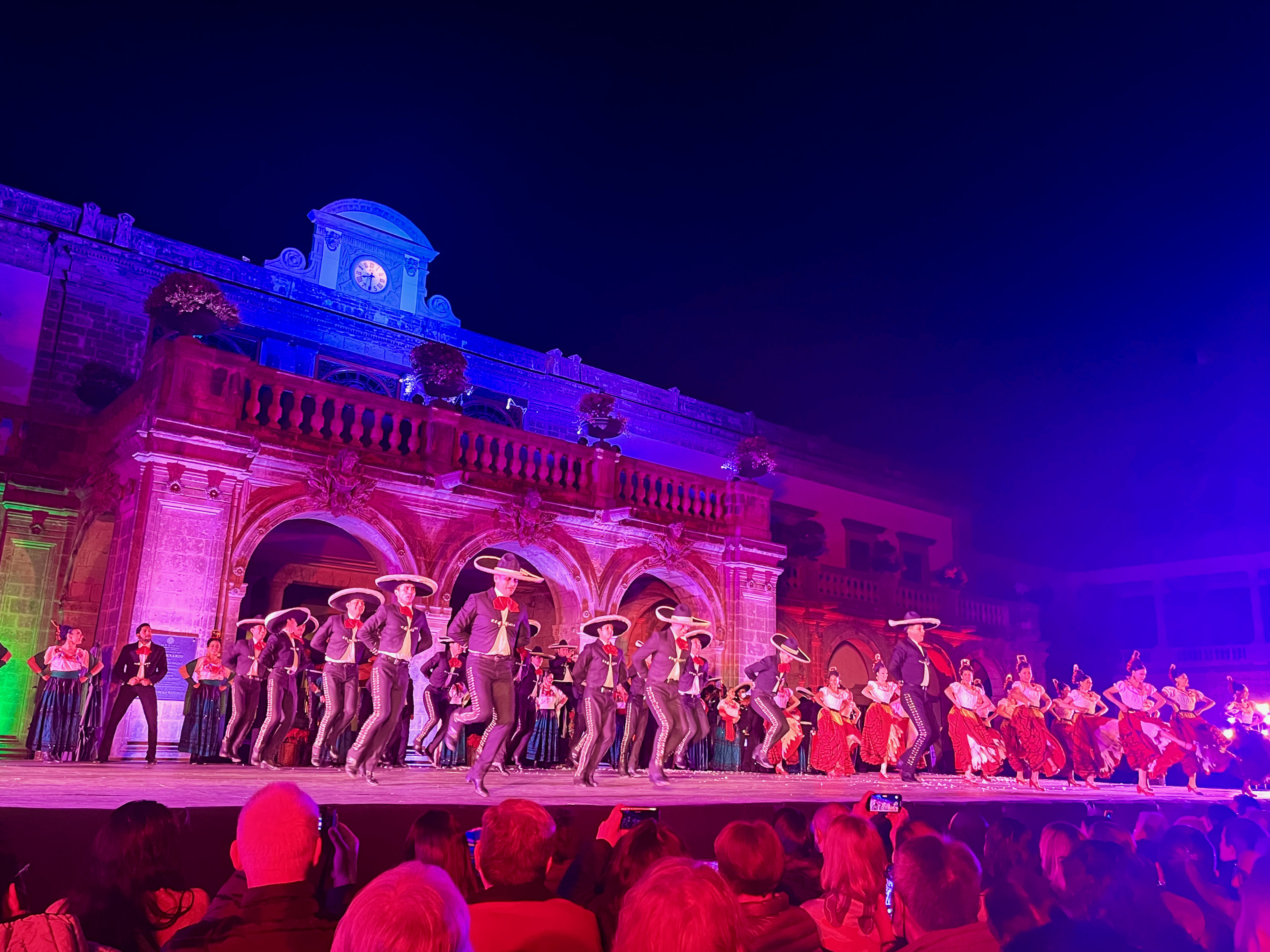 Christmas show at Chapultepec Castle