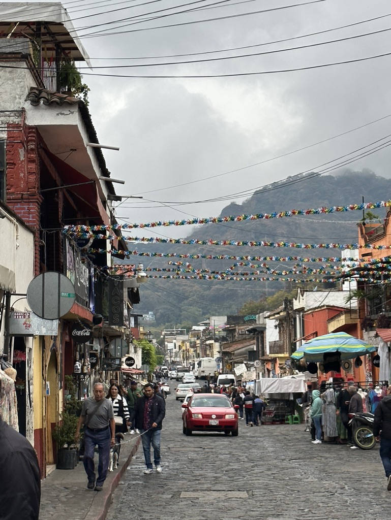 Street views of Tepoztlán