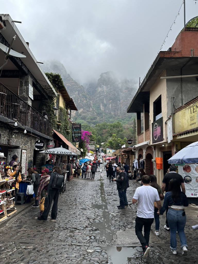 Street views of Tepoztlán