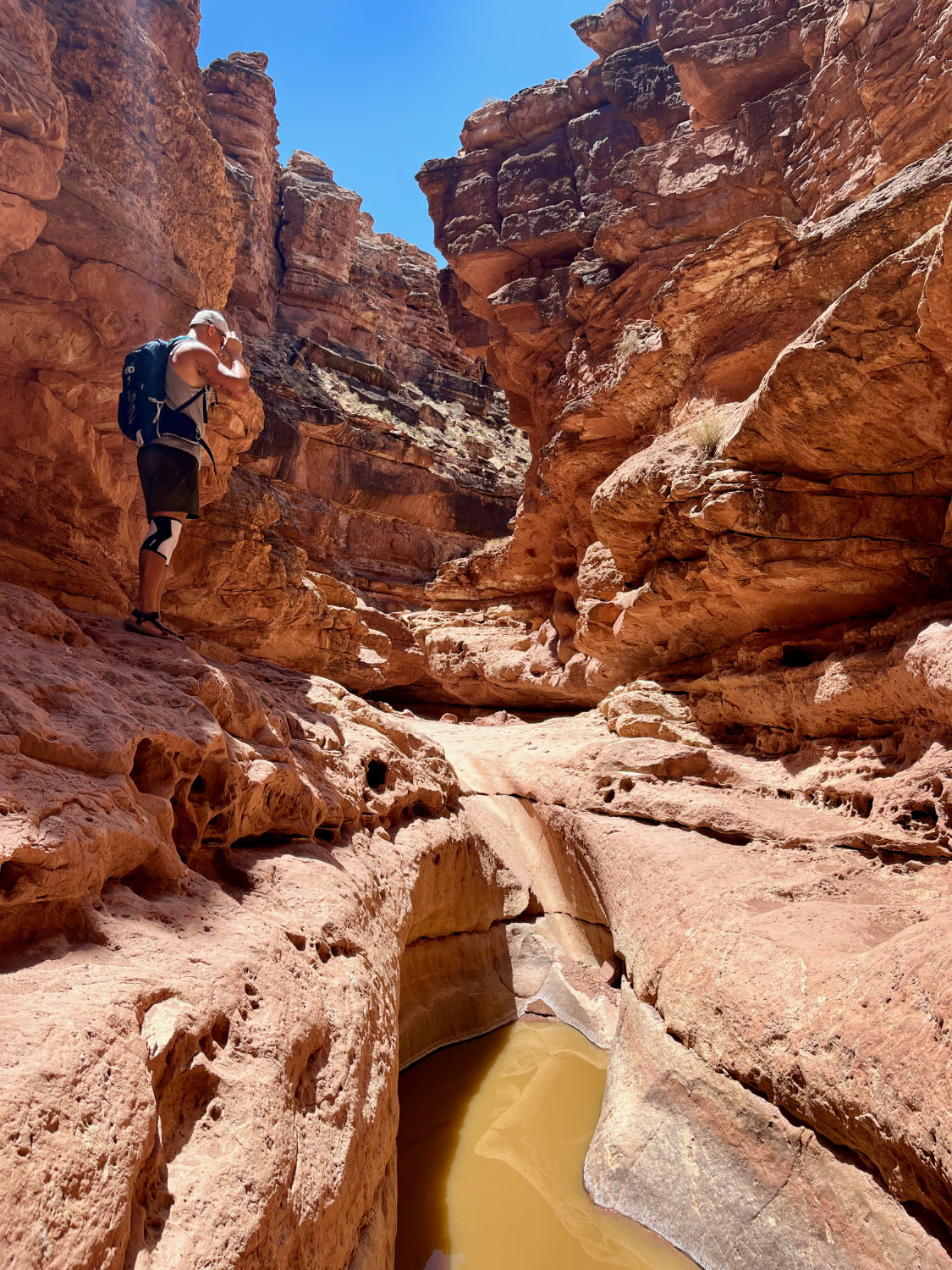 Cathedral Wash hike just south of Page Arizone near Marble canyon