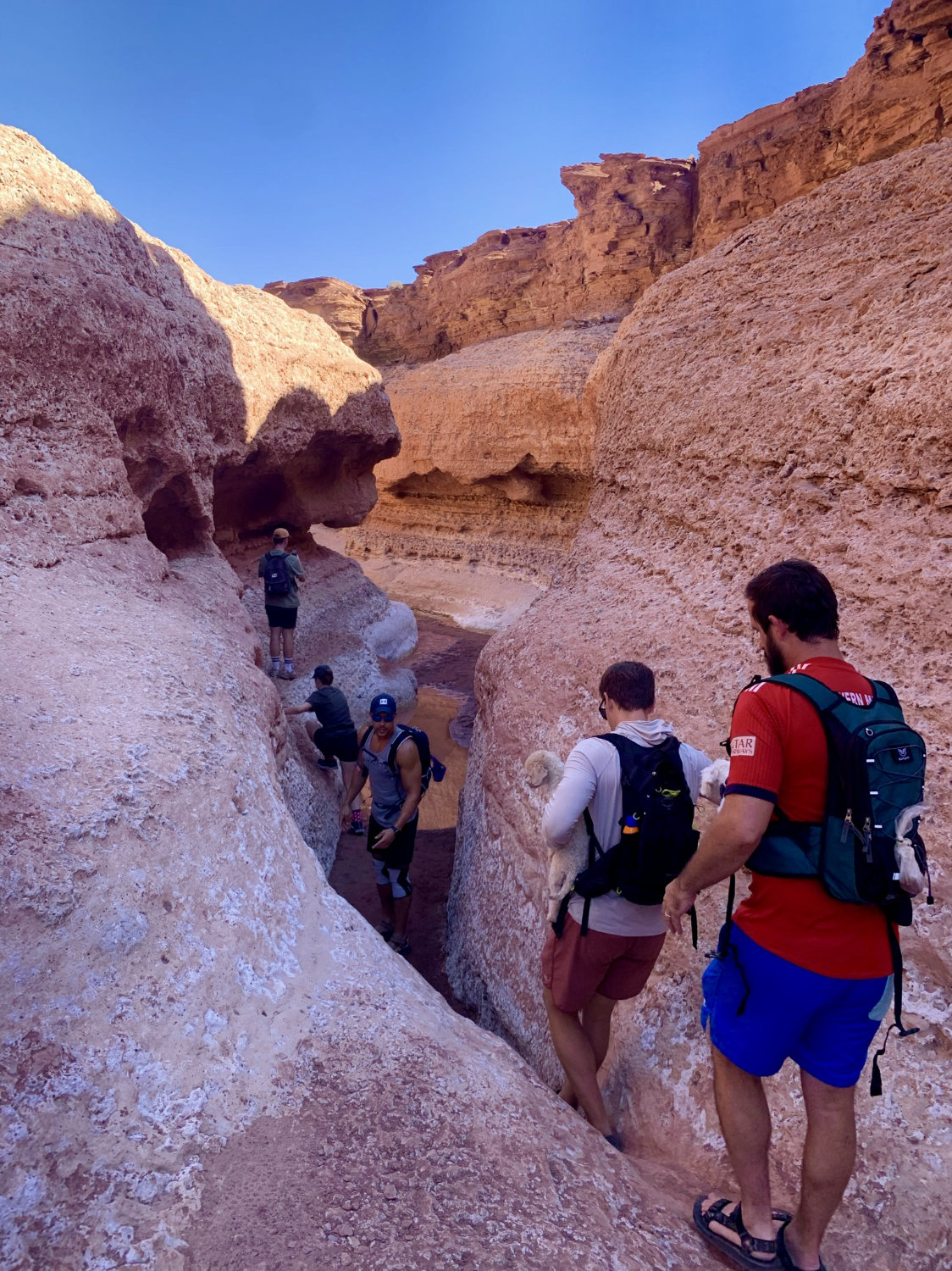 Cathedral Wash hike just south of Page Arizone near Marble canyon