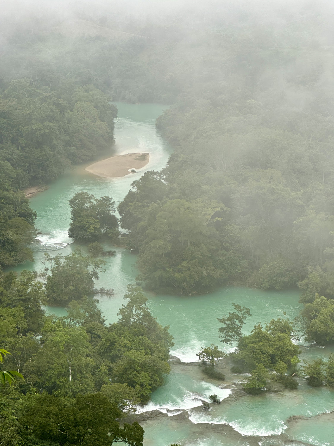 Santo Domingo River from viewpoint