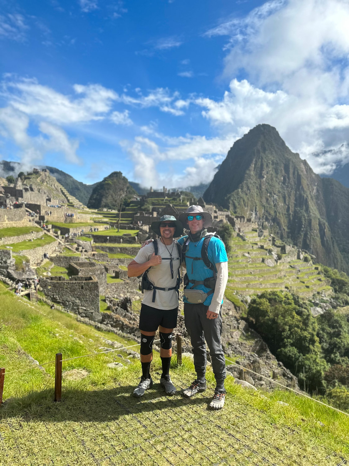 The McCoops at Machu Picchu