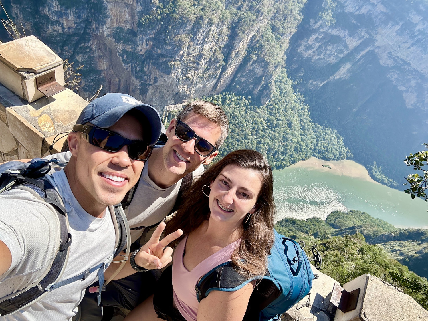 Debbie and Mark in Sumidero Canyon