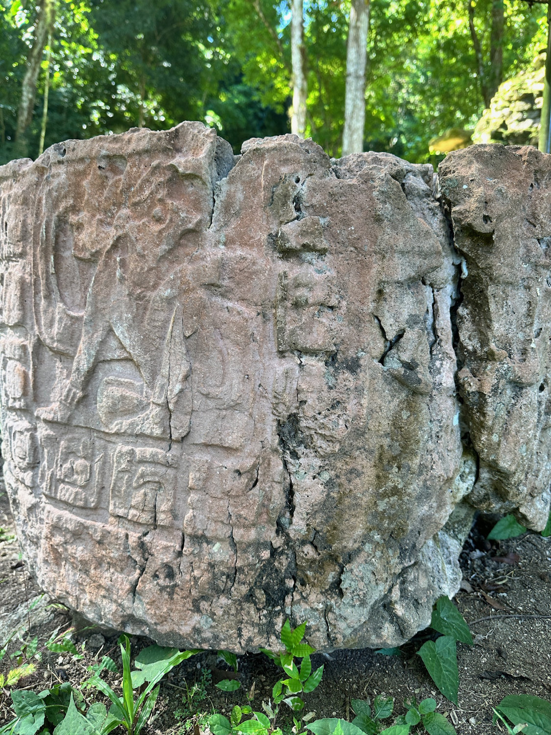 Ancient circular stone monument