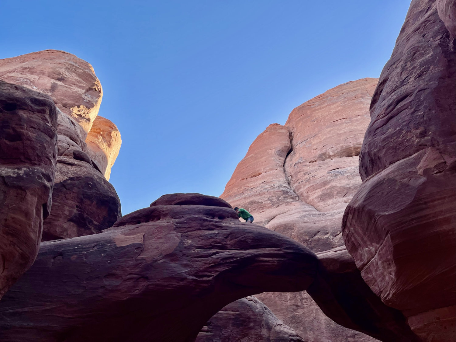 Sand Dune Arch at Arches National Park