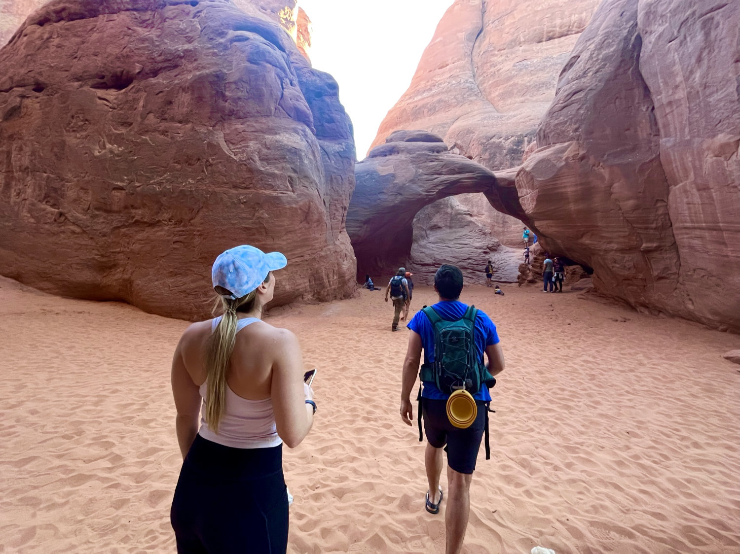 Sand Dune Arch at Arches National Park