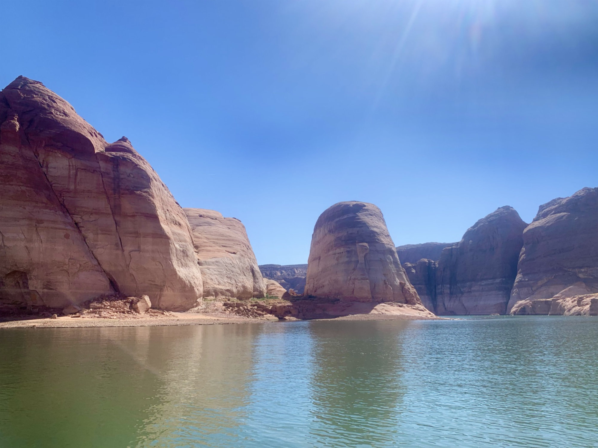 Stunning views at Lake Powell near Page Arizona